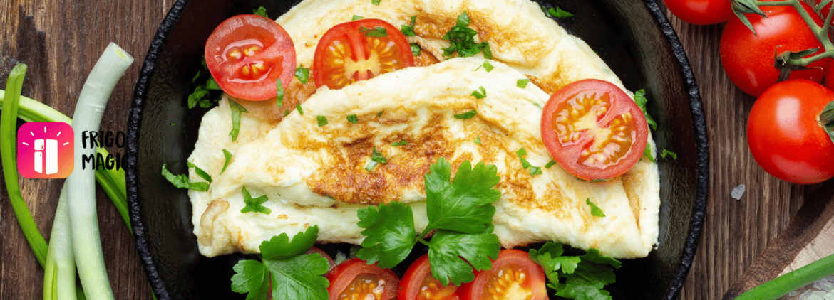 Recette anti-gaspi - Omelette blanche aux rillettes de thon MSC* Cap Océan