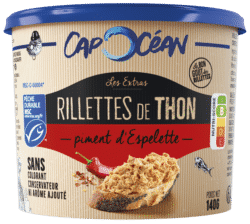 Rillettes de Thon MSC Piment d'Espelette