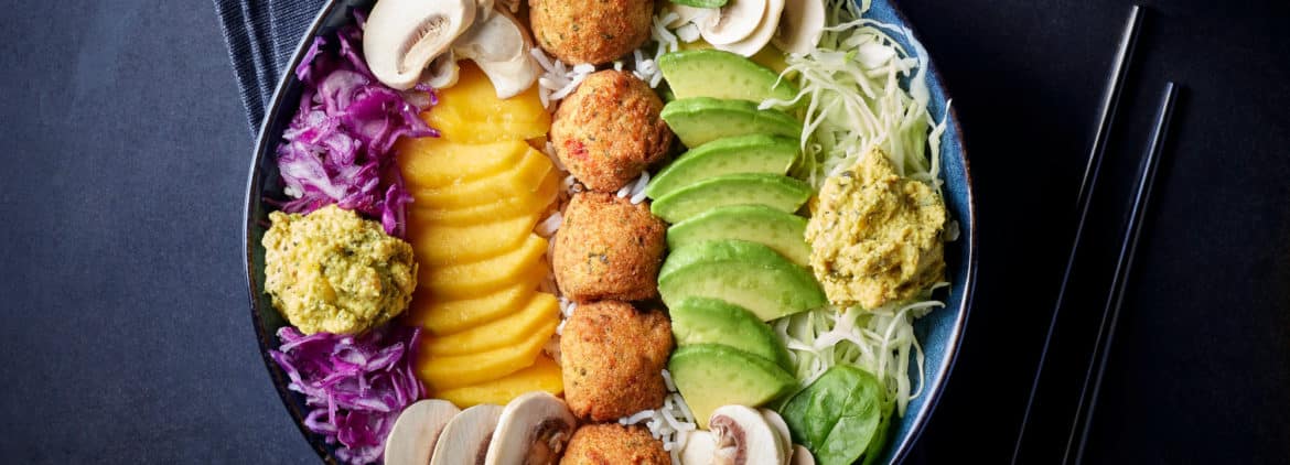 Wraps asiatiques aux Accras Thon MSC cuisinés à la Méditerranéenne Cap Océan