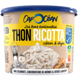 Thon MSC Ricotta Citron & Thym