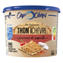 Thon MSC Chèvre Poivrons & Paprika