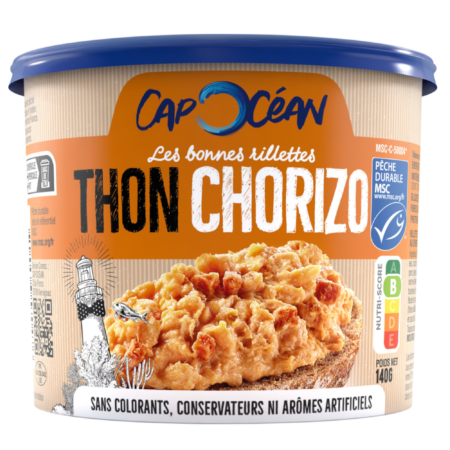 RILLETTES DE THON CHORIZO CAP OCÉAN