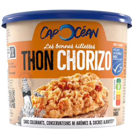 RILLETTES DE THON CHORIZO CAP OCÉAN