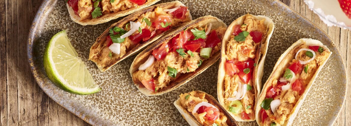 Mini tacos rillettes thon MSC chorizo
