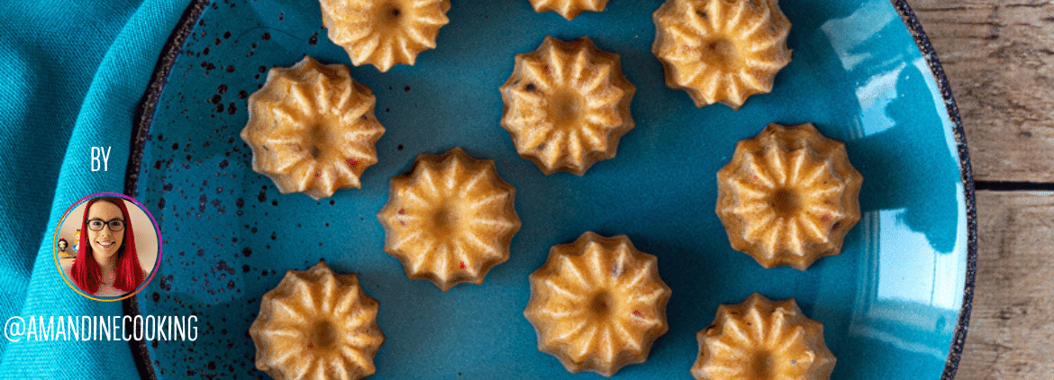 Mini cannelés Thon MSC Chèvre Poivrons & Paprika Cap Océan